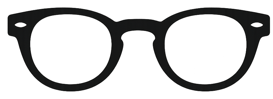 Minerva logo — reading glasses